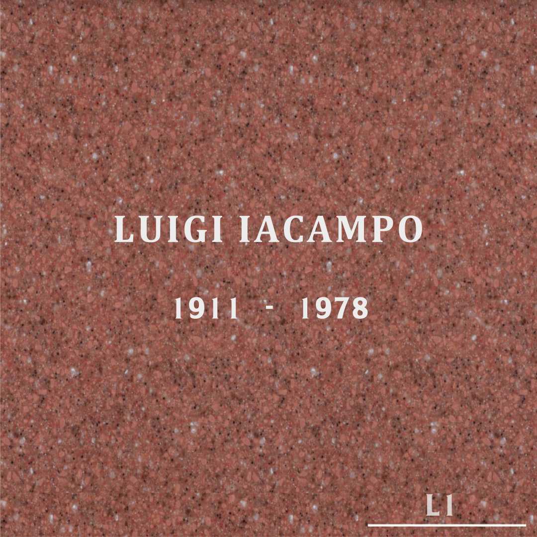 Luigi Iacampo's grave