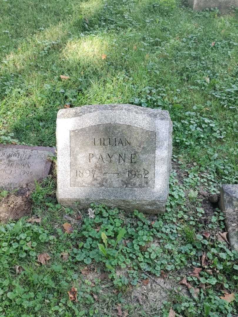Lillian Payne's grave. Photo 2