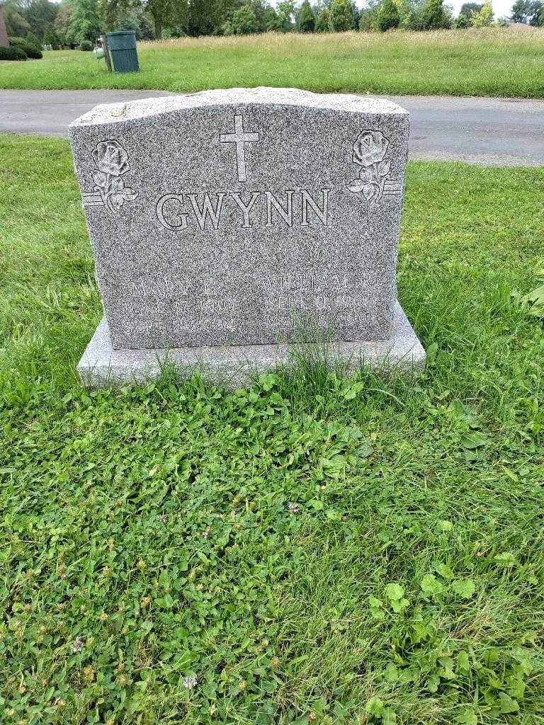 Mary E. Gwynn's grave. Photo 2