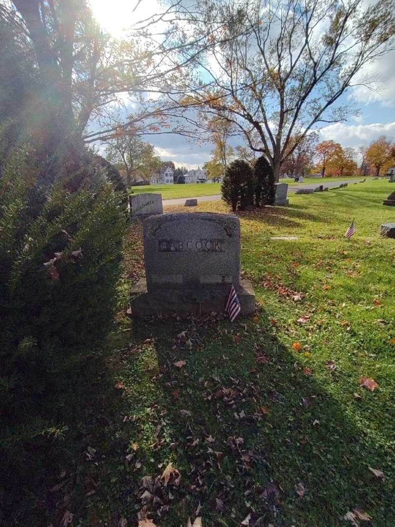 Jennie L. Babcock's grave. Photo 1
