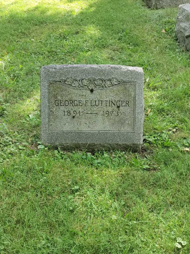 George F. Luttinger's grave. Photo 2