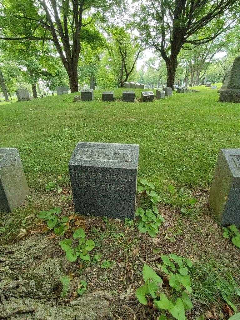 Edward Hixson's grave. Photo 2