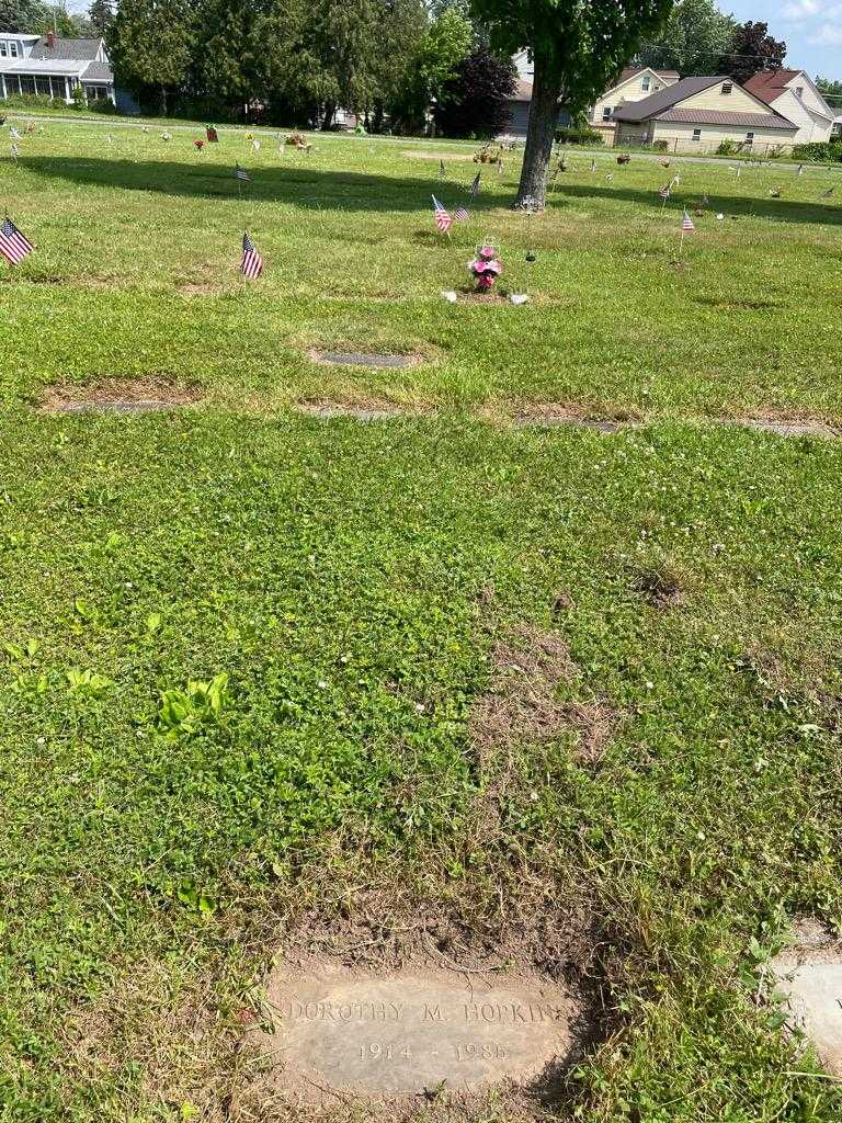 Dorothy M. Hopkins's grave. Photo 2