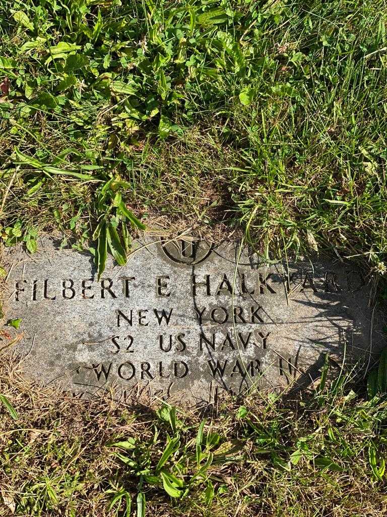 Filbert E. Halkyard's grave. Photo 3