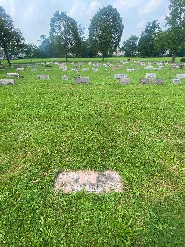 Loretta F. Veator's grave. Photo 1