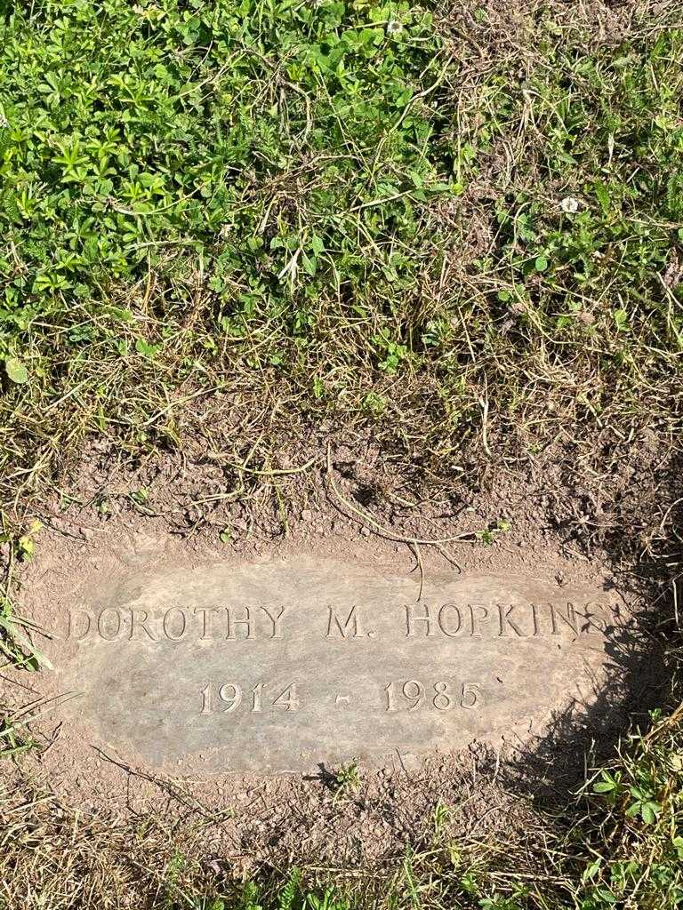 Dorothy M. Hopkins's grave. Photo 3