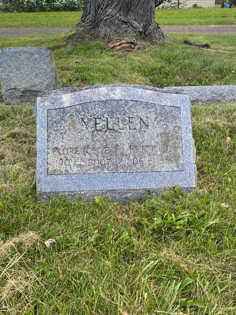 Florence E. Yellen's grave. Photo 3