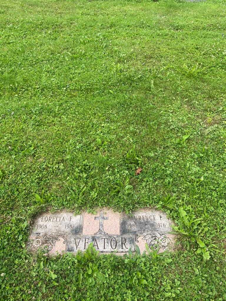 Loretta F. Veator's grave. Photo 2