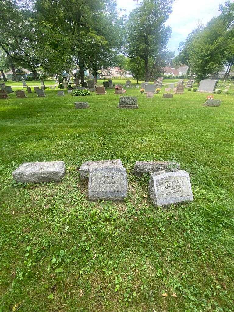 Carl T. Schaefer's grave. Photo 1