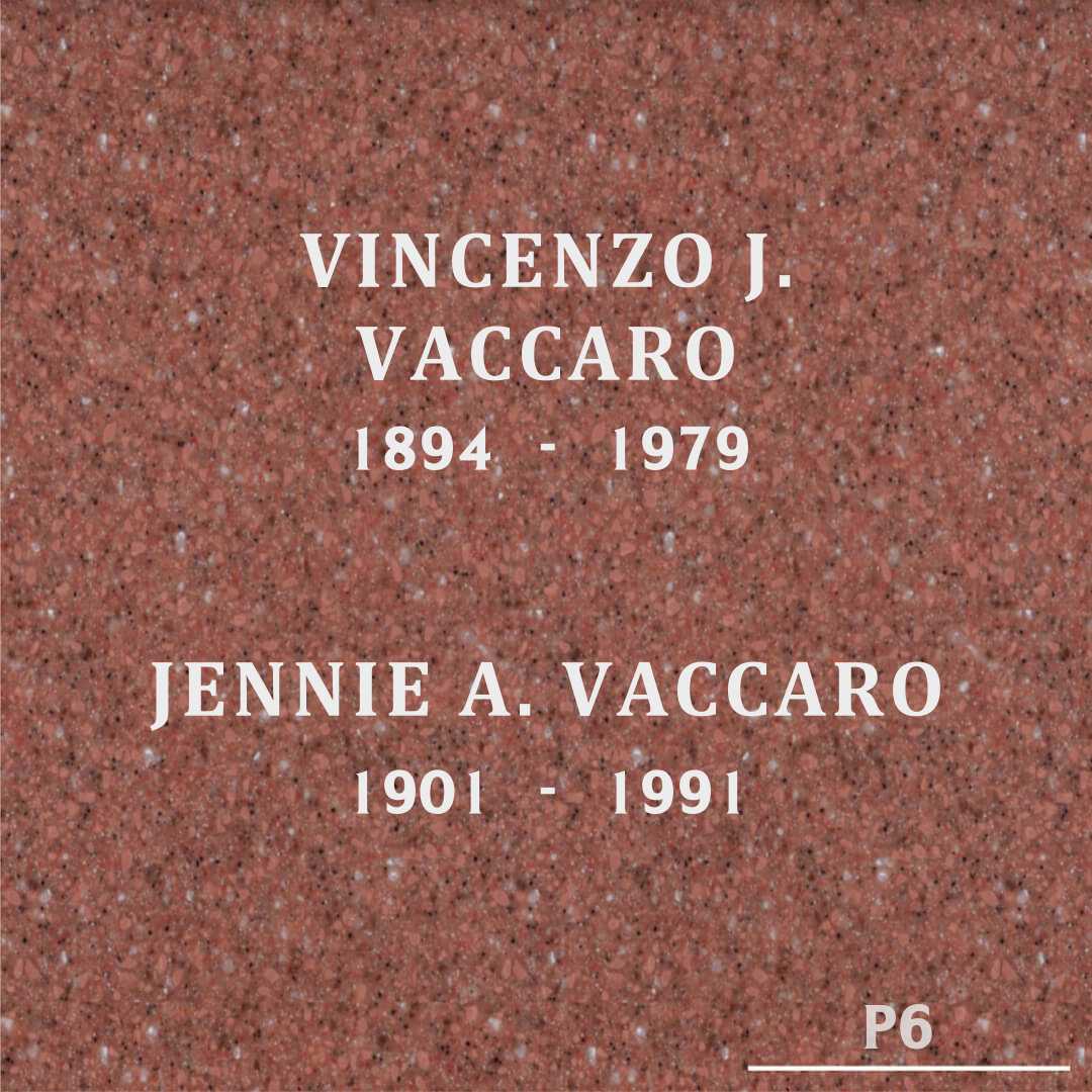 Jennie A. Vaccaro's grave