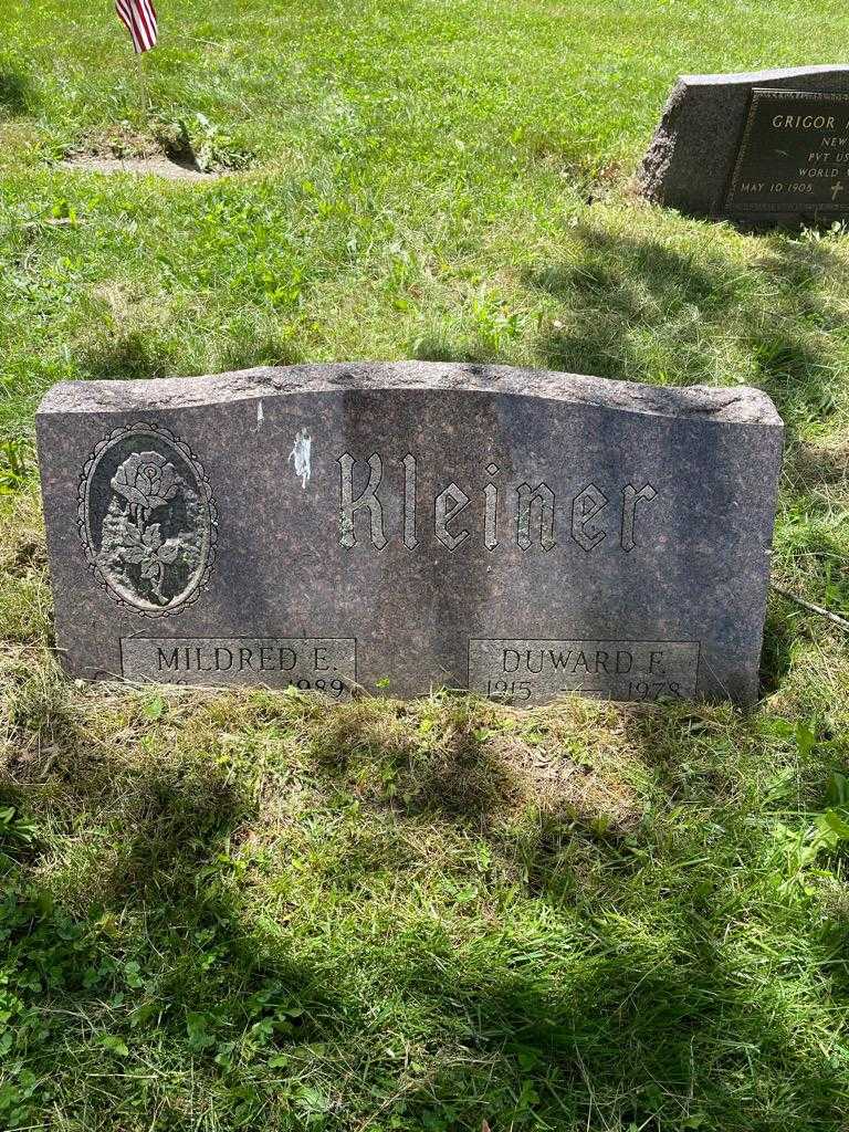 Mildred E. Kleiner's grave. Photo 3