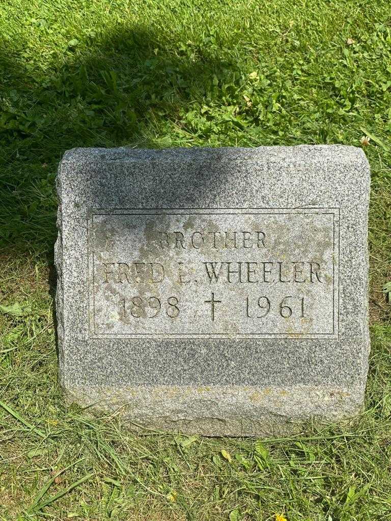 Fred L. Wheeler's grave. Photo 3