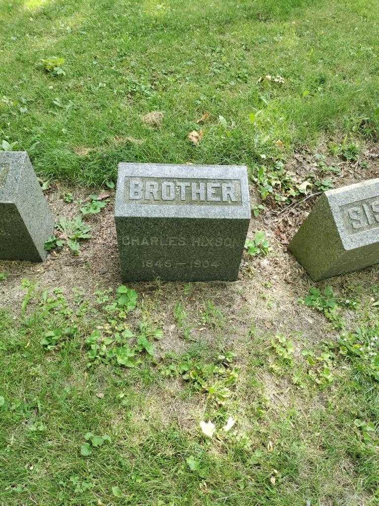 Charles Hixson's grave. Photo 1