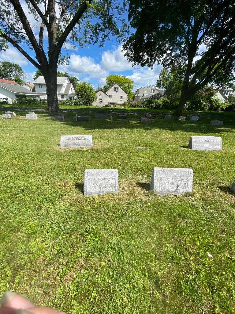 Robert L. Ostrander's grave. Photo 1