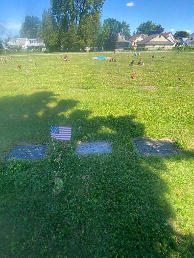 Lucille A. Haynes's grave. Photo 1
