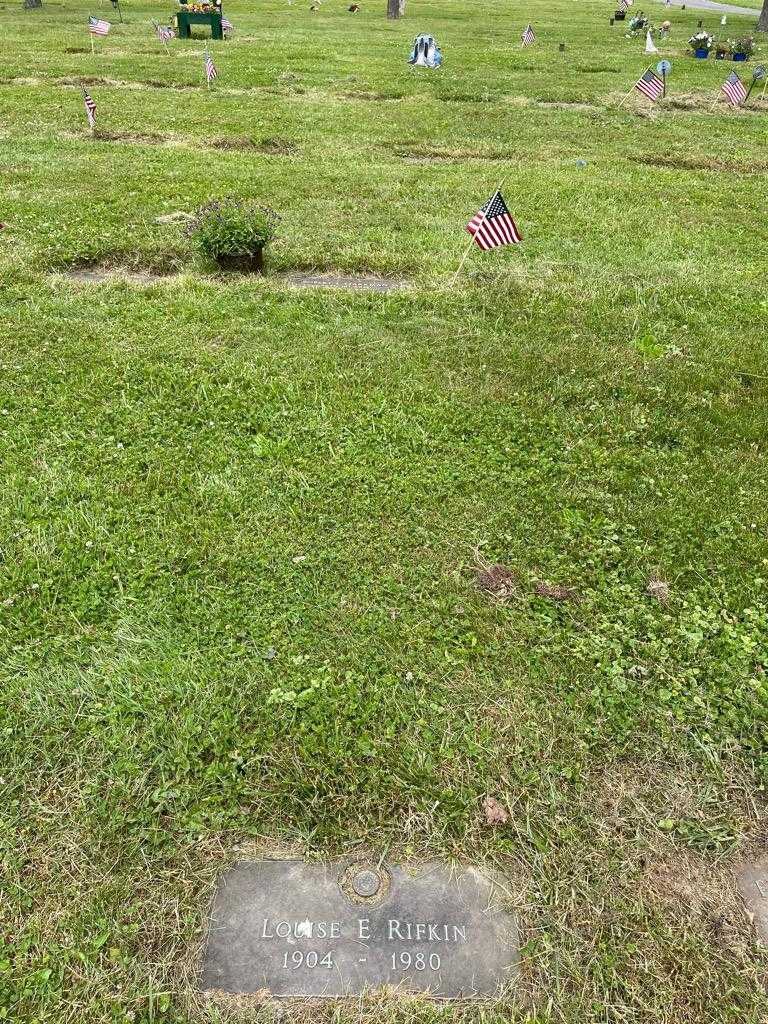 Louise E. Rifkin's grave. Photo 2