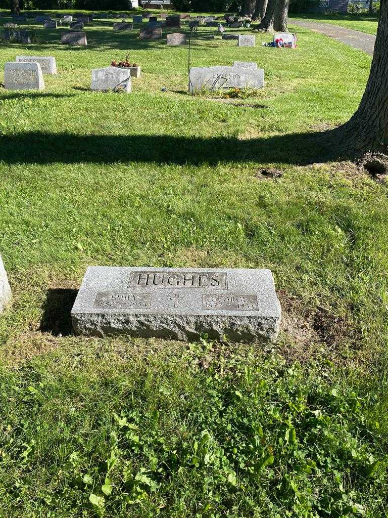 George E. Hughes's grave. Photo 2