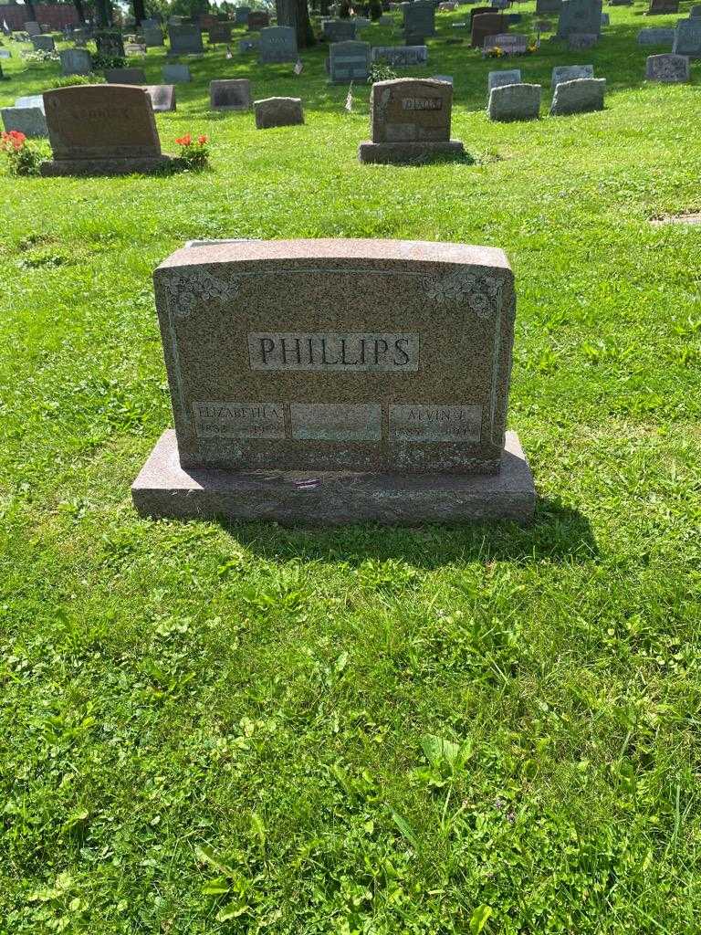Alvin J. Phillips's grave. Photo 2