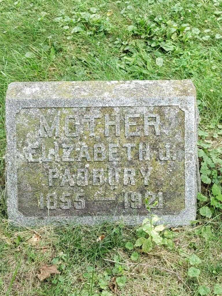 Elizabeth J. Padbury's grave. Photo 3