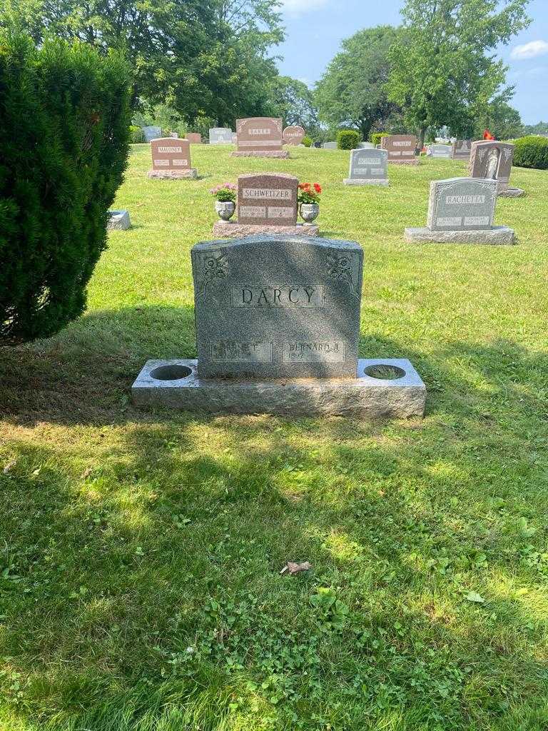Bernard J. Darcy's grave. Photo 2