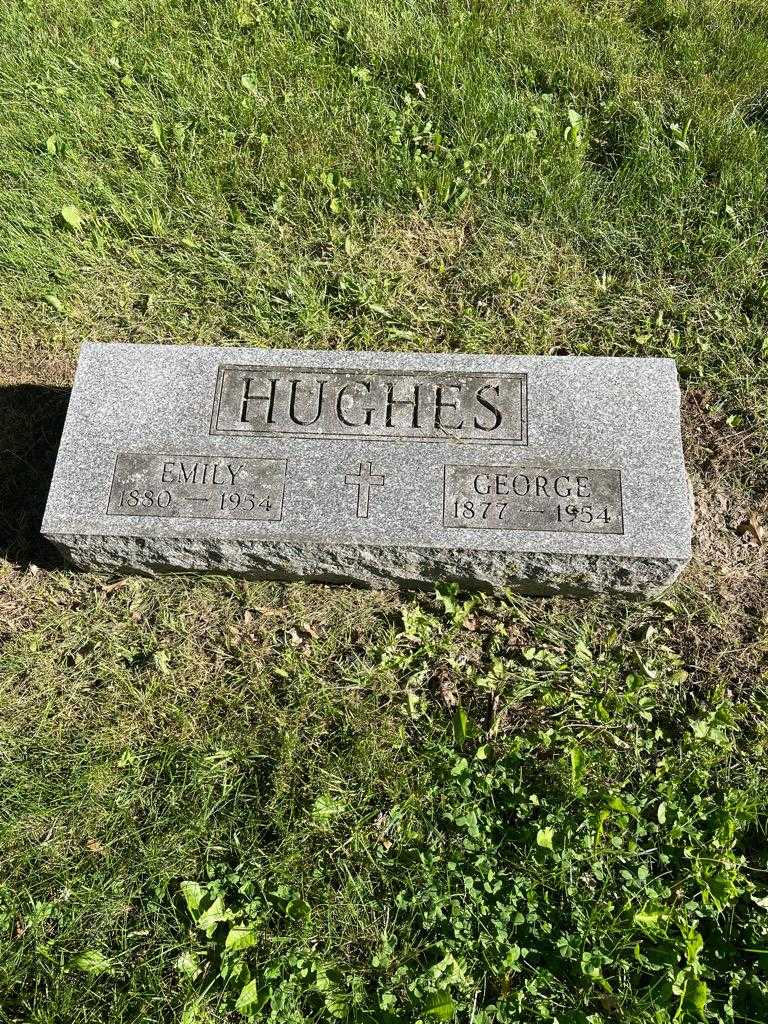 George E. Hughes's grave. Photo 3