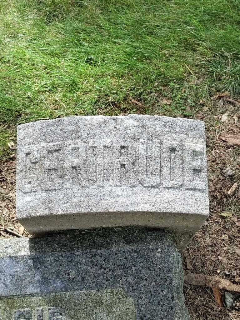 Gertrude Susan Quackenbush's grave. Photo 3