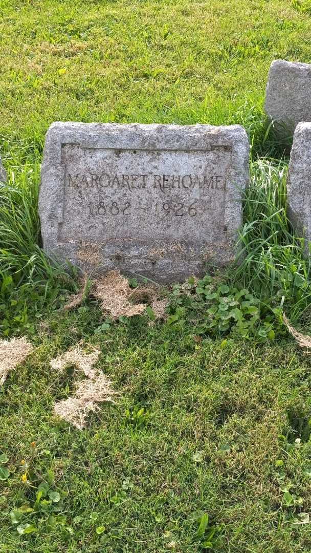 Margaret Anna Rehoame's grave. Photo 2