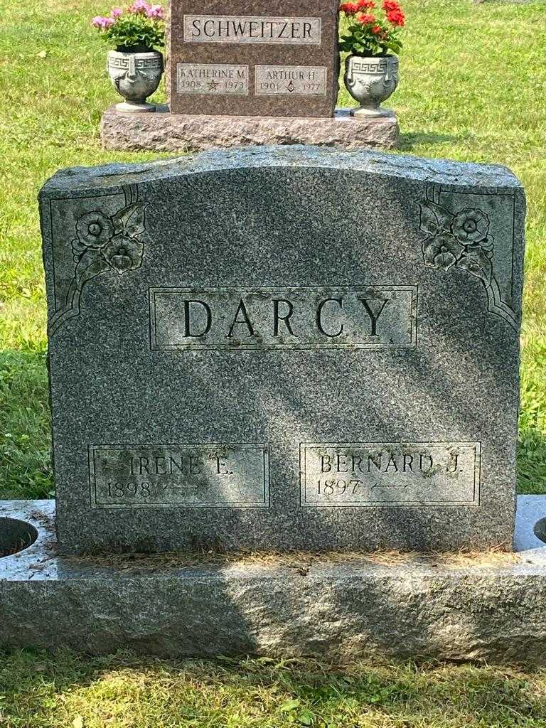 Bernard J. Darcy's grave. Photo 3