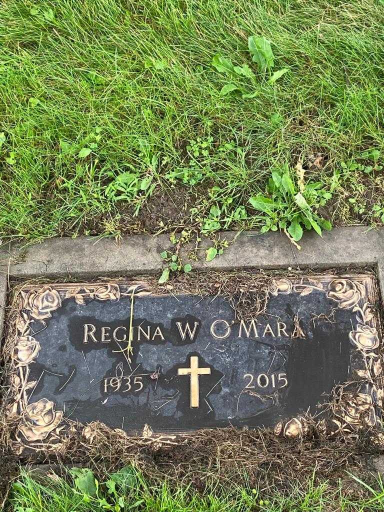 Regina W. O'Mara's grave. Photo 3