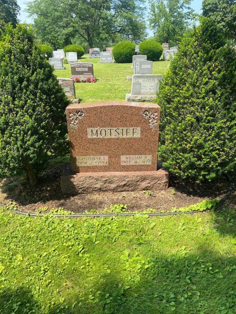 Genevieve L. Motsiff's grave. Photo 2