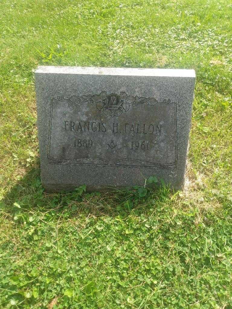 Francis H. Fallon's grave. Photo 2