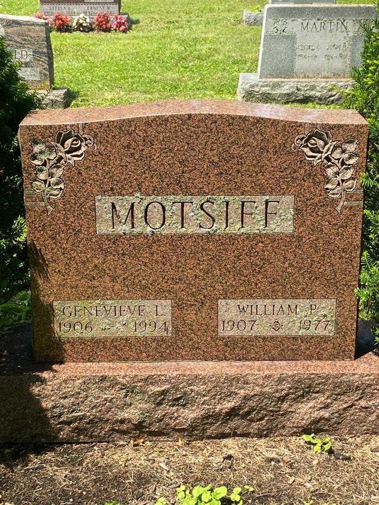 Genevieve L. Motsiff's grave. Photo 3