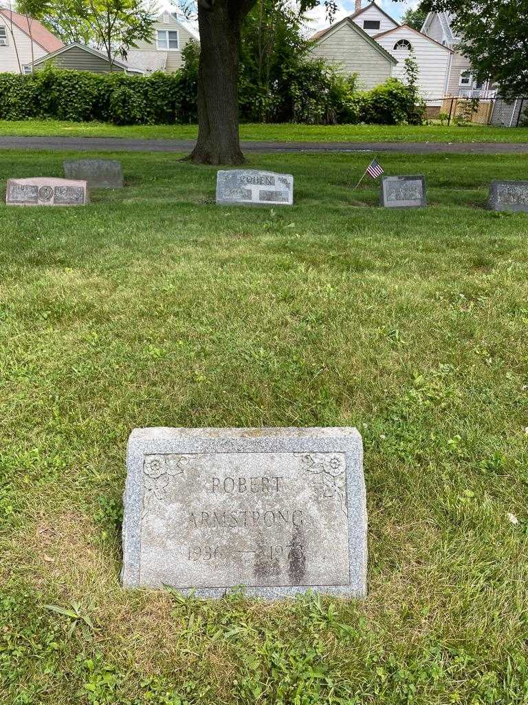 Robert Armstrong's grave. Photo 2