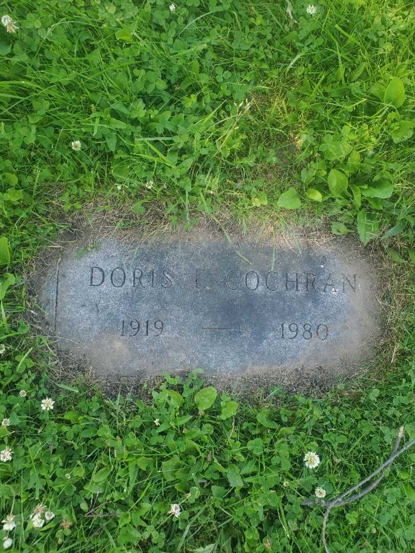 Doris L. Cochran's grave. Photo 3