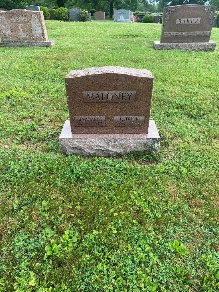 Margaret Maloney's grave. Photo 2