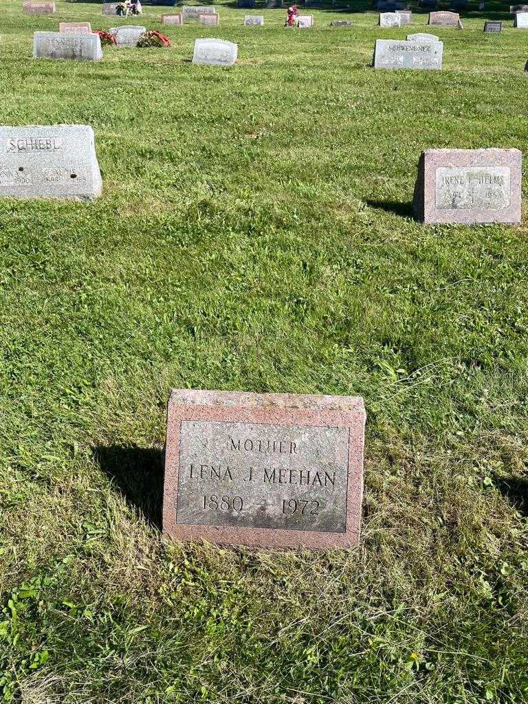 Lena J. Meehan's grave. Photo 2