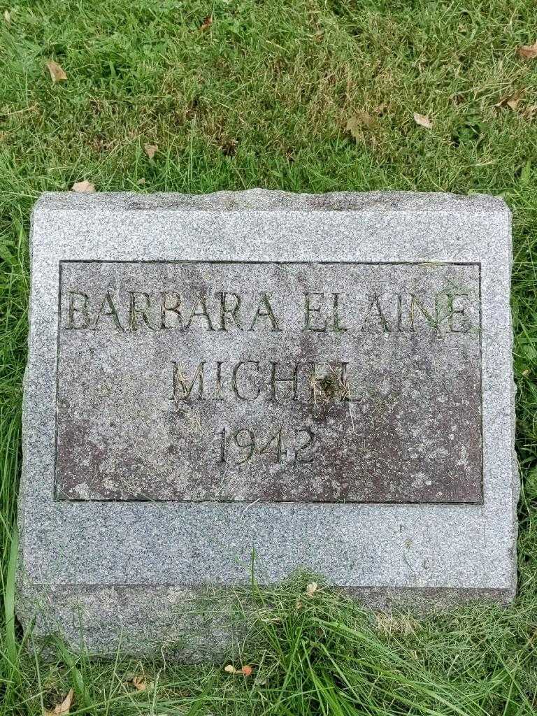 Barbara Elaine Michel's grave. Photo 3