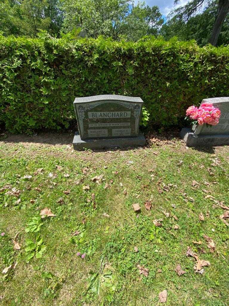 Charles B. Blanchard's grave. Photo 1