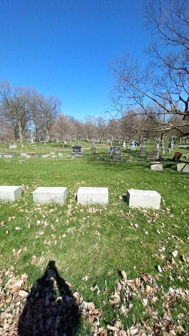 Mary E. Reid's grave. Photo 1