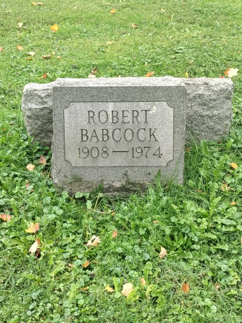 Robert Babcock's grave. Photo 2