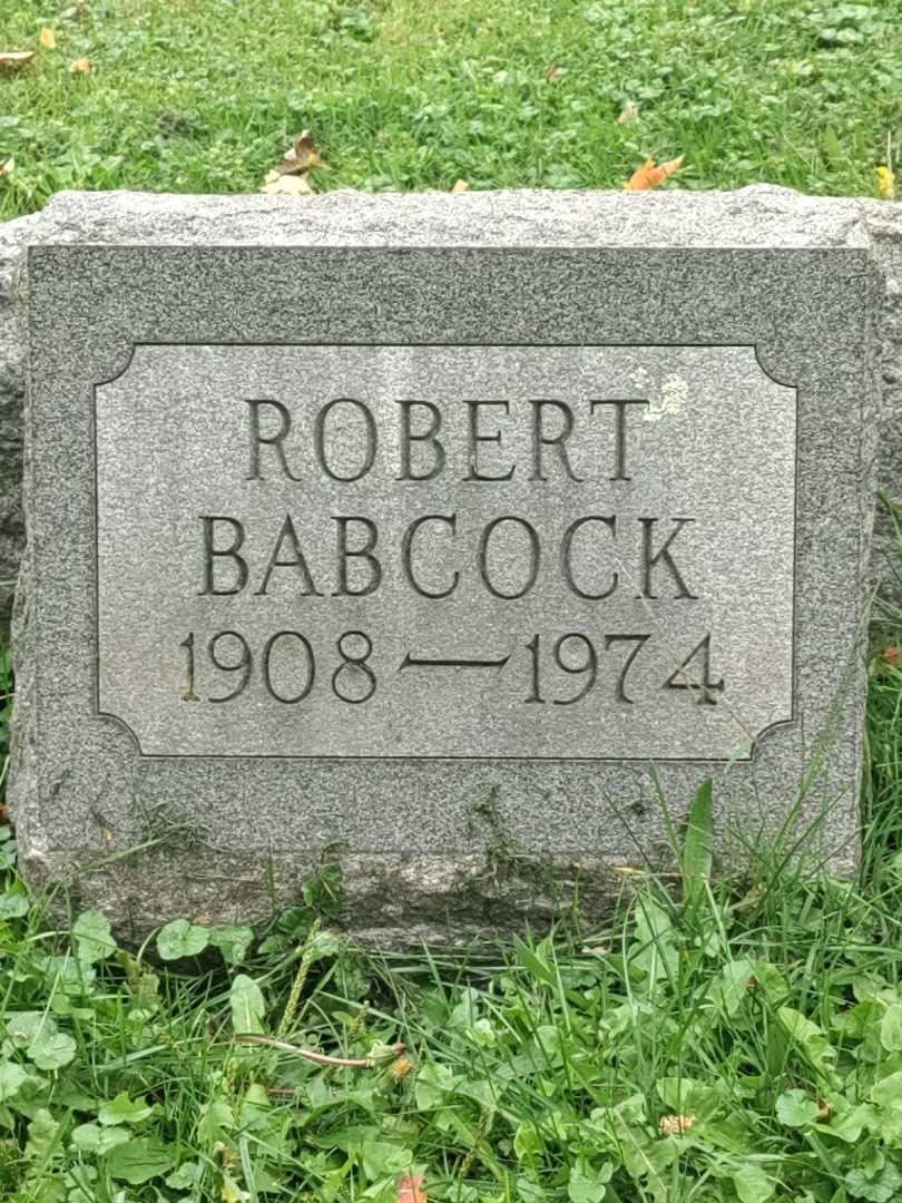 Robert Babcock's grave. Photo 3