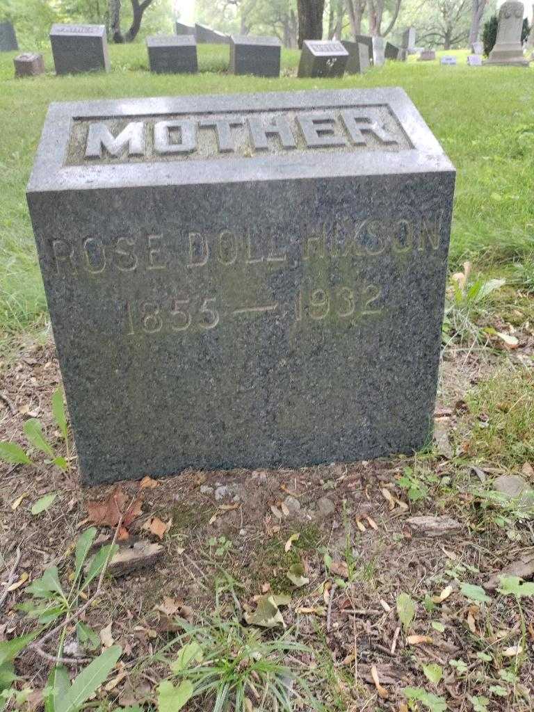 Rose Doll Hixson's grave. Photo 3