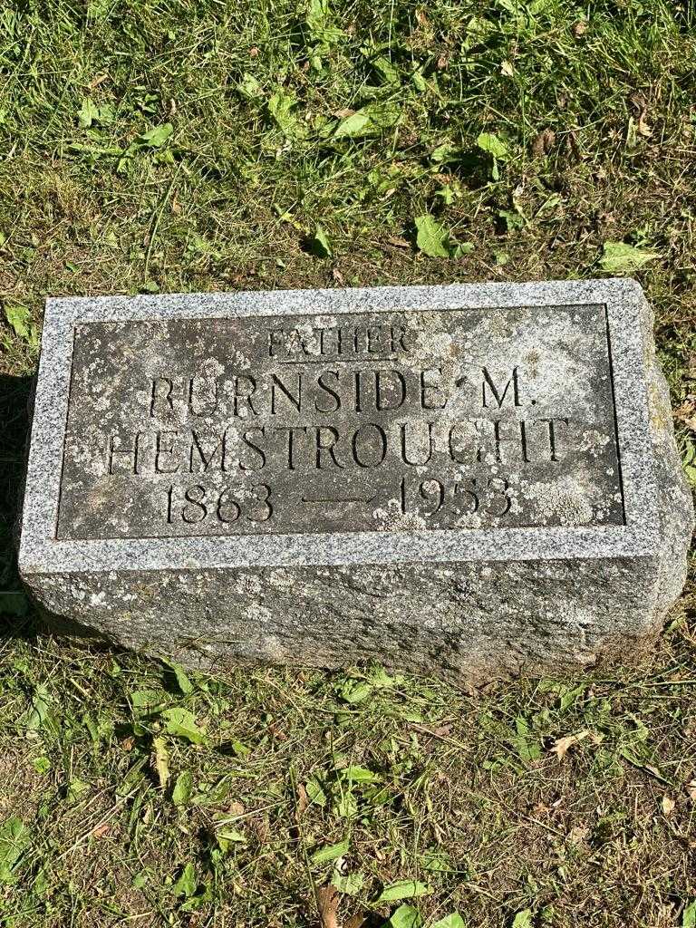 Burnside M. Hemstrought's grave. Photo 3