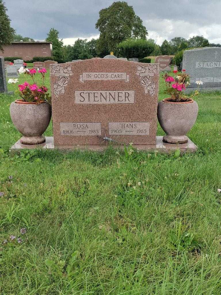 Rosa Stenner's grave. Photo 2