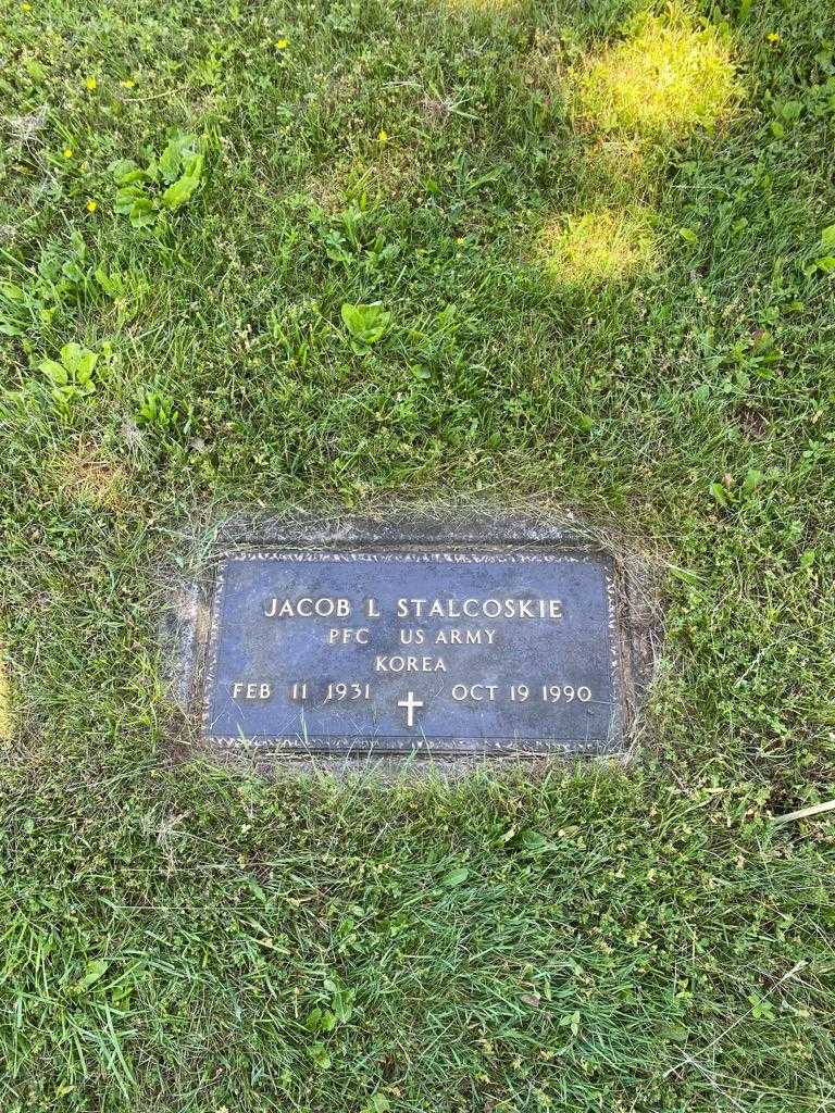 Jacob L. Stalcoskie's grave. Photo 3