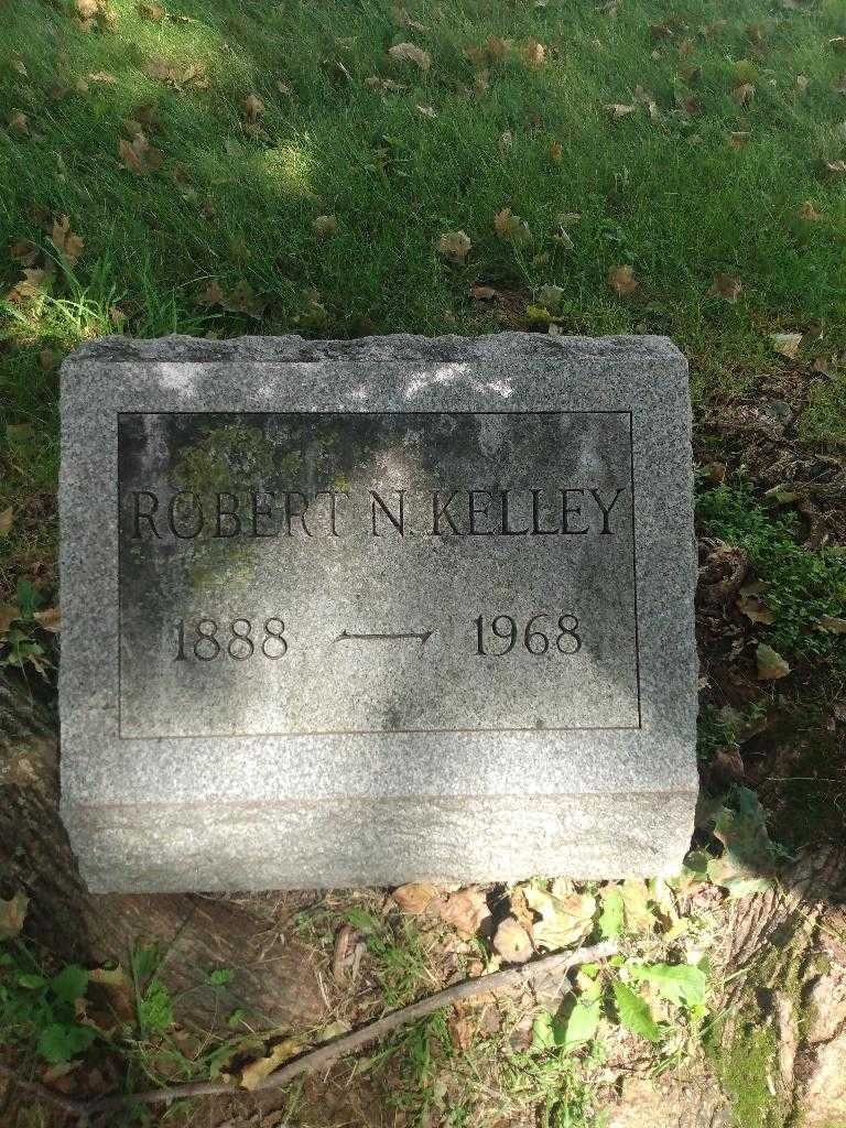 Robert N. Kelley's grave. Photo 3