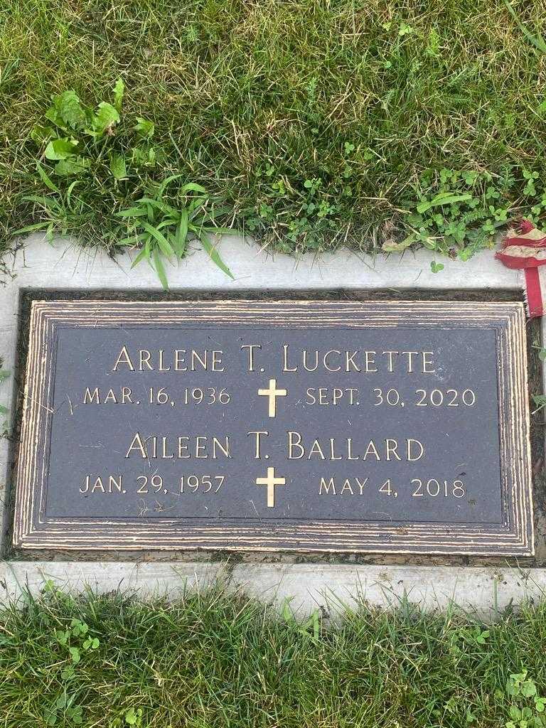 Aileen T. Ballard's grave. Photo 6