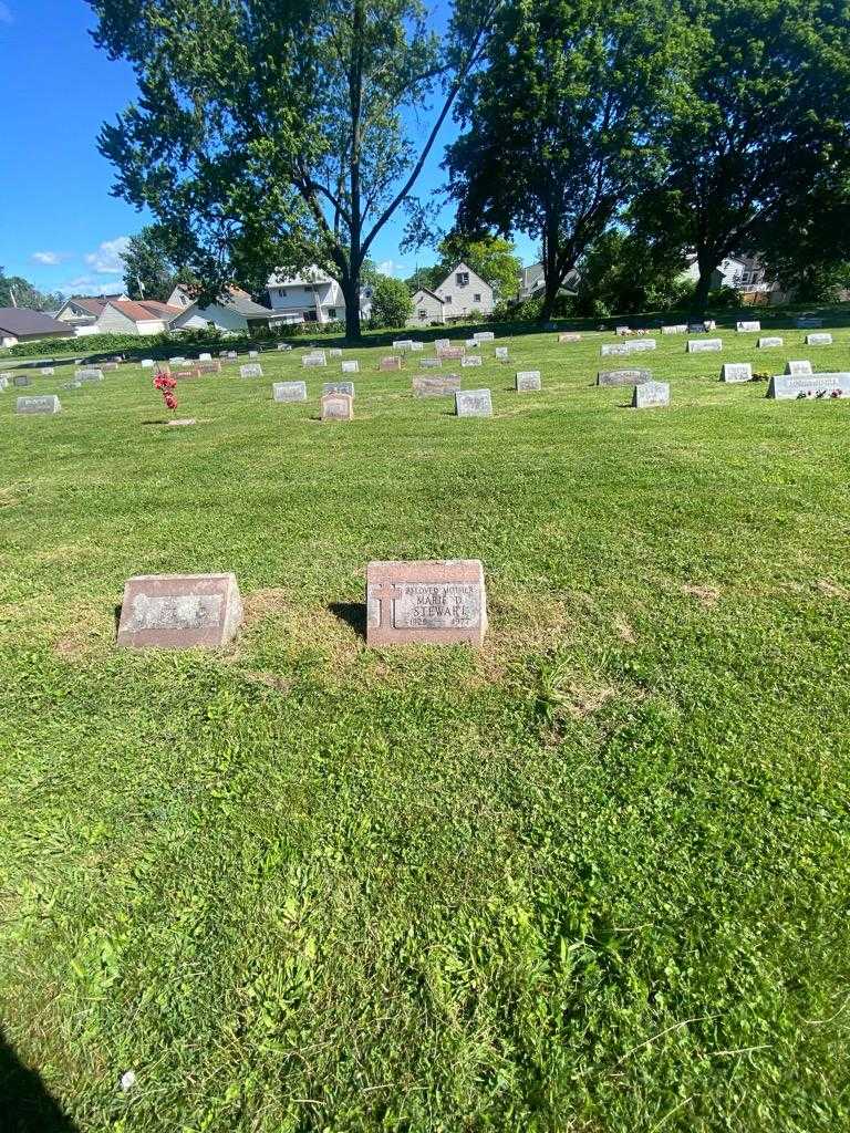Marie D. Stewart's grave. Photo 1