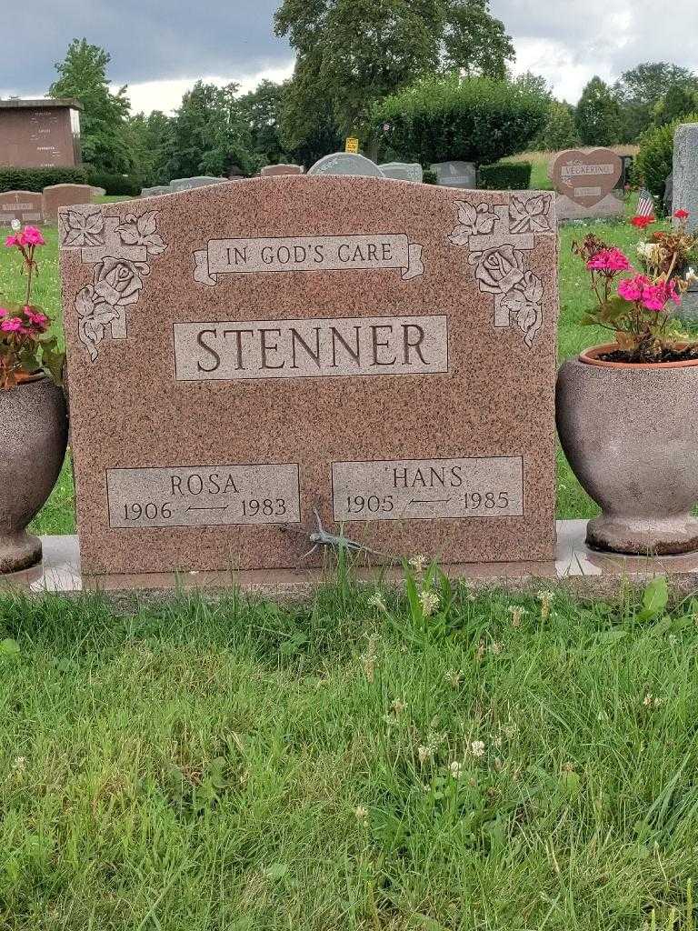 Rosa Stenner's grave. Photo 3
