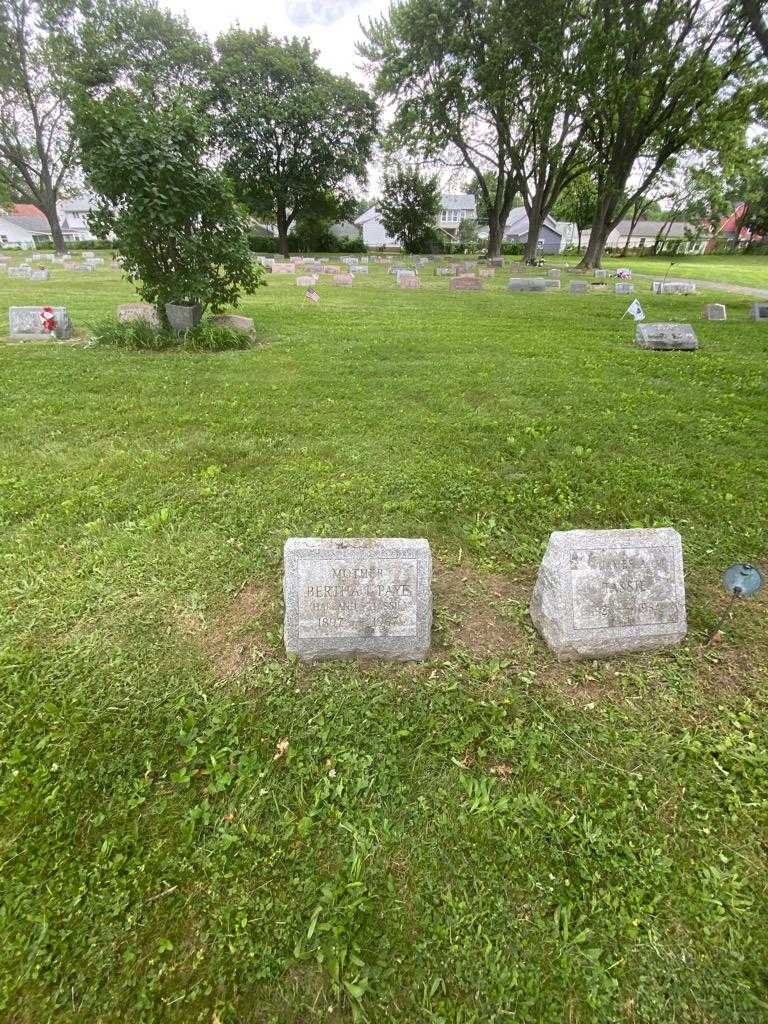 Bertha I. "Harland-Tassie" Paye's grave. Photo 1